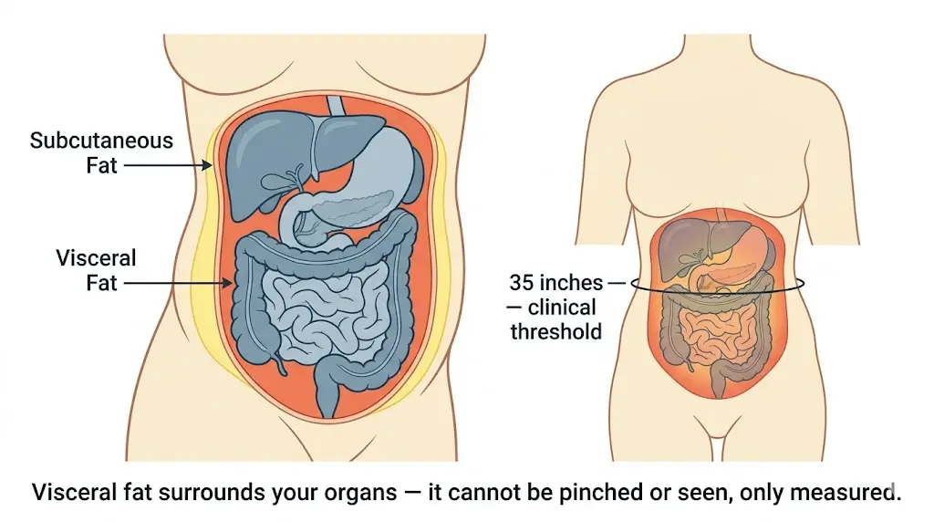 Visceral-fat-location