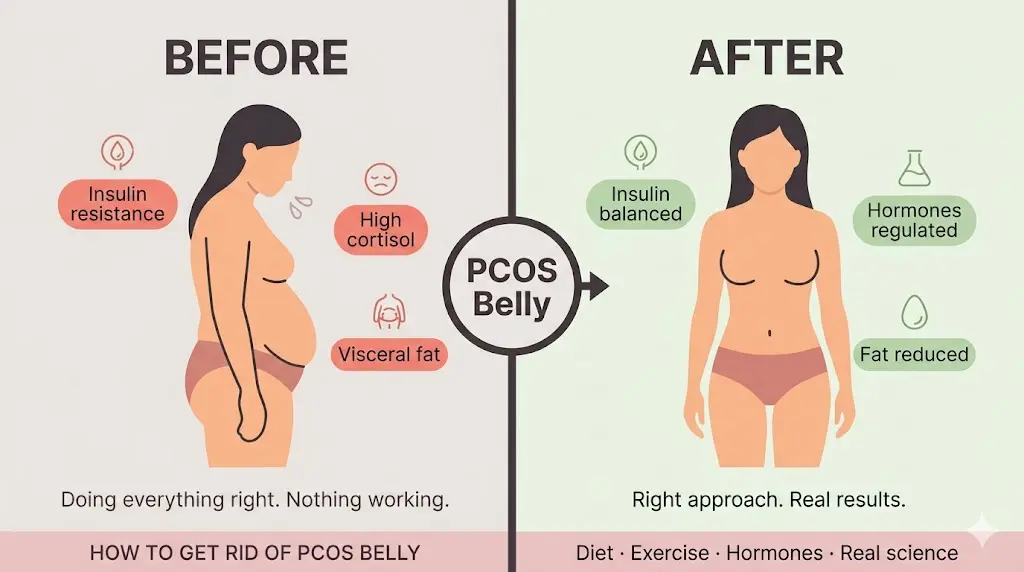 before-vs-after-PCOS-belly-transformation