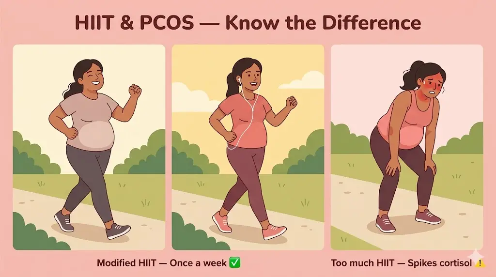 hiit-is-not-for-everyone-with-pcos