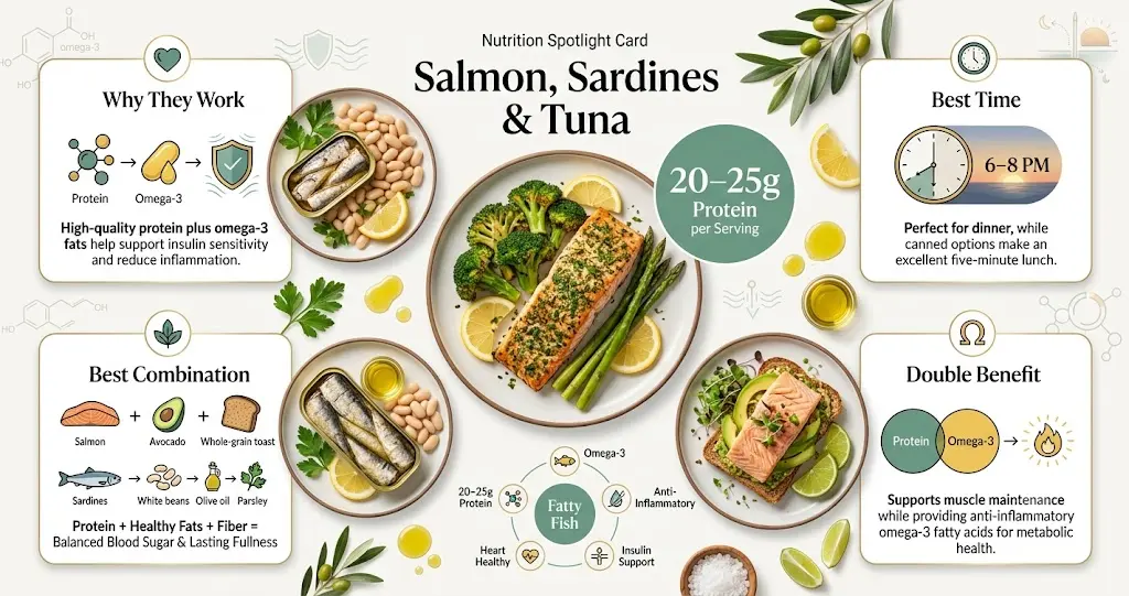 salmon-sardines-canned-tuna-for-pcos