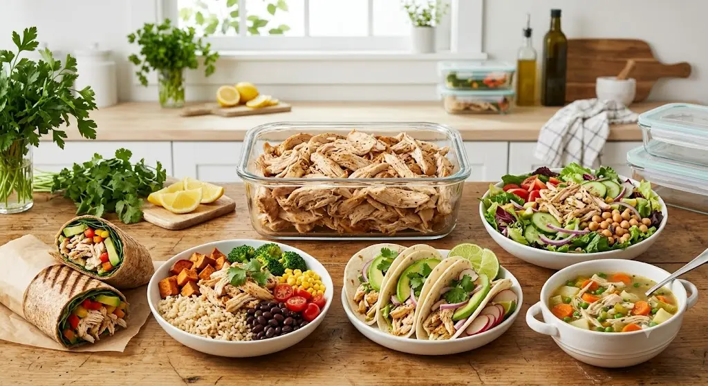 shredded-chicken-for-perimenopause