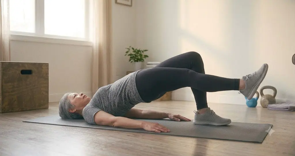 single-leg-glute-bridge