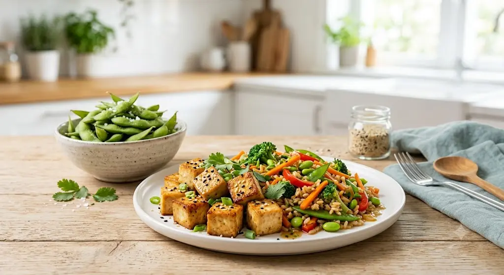 tofu-and-edamame-for-perimenopause
