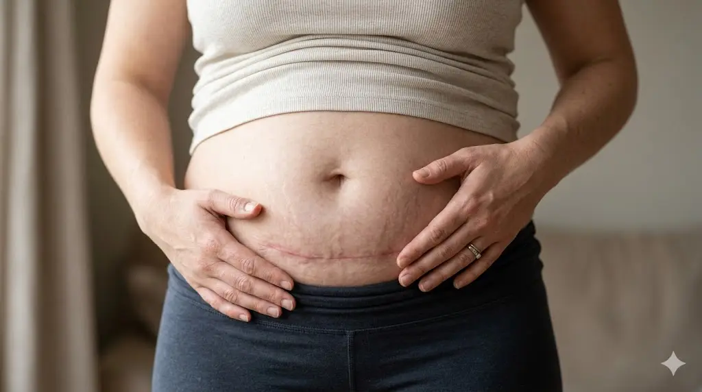 what-does-a-postpartum-belly-after-c-section-look-like