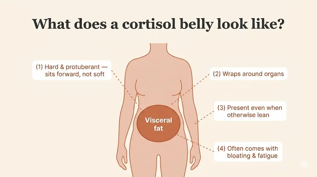 what-does-cortisol-belly-look-like